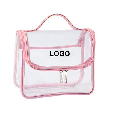 PVC Clear Cosmetic Wash Bag Travel Makeup Bag