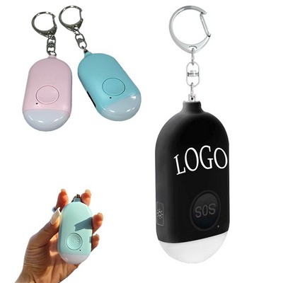 Portable Emergency Self-Defense Siren Keychain