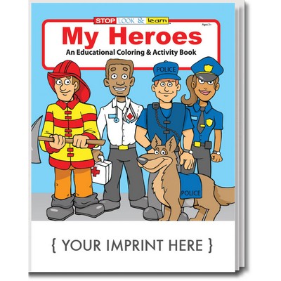 My Heroes Coloring Book Fun Pack