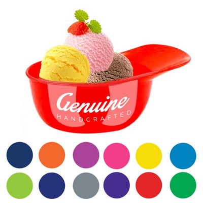 Plastic Hat Shaped Ice Cream Bowl