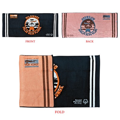 Jacquard Terry Beach Towel