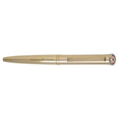 Executive Signature Collection - Garland® USA Made Executive Pen | Polished Gold | Gold Accents