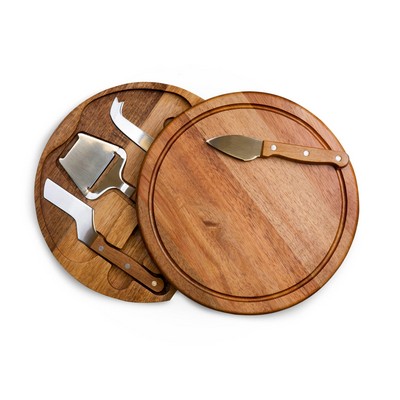 Toscana Circo Cheese Cutting Board & Tools Set w/Acacia Wood