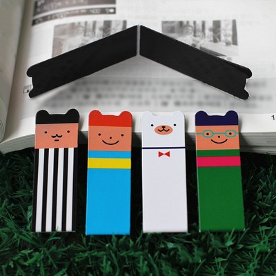 Dog Shaped Magnetic Bookmark Book Marker Clip for kids students book lovers Custom Shaped Bookmark