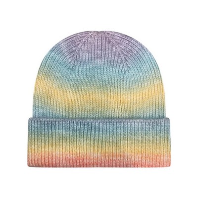 Legacy Tie-Dyed Ribbed Beanie