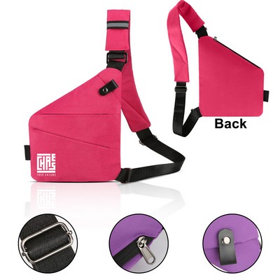 Anti Theft Slim Crossbody Sling Bag