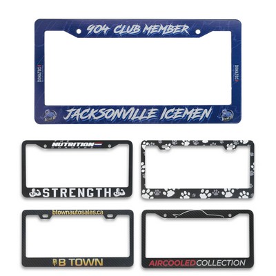 Stainless Steel License Plate Frame