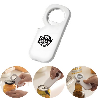 3 In 1 Magnetic Beer Bottle Opener with Cap Catcher