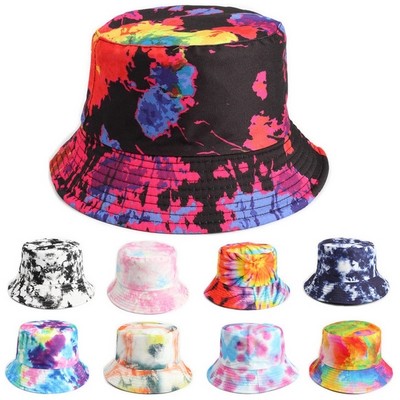 New Folding Double-sided Cotton Bucket Hat