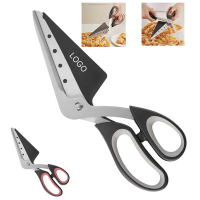 2 IN 1 Pizza Scissors Spatula