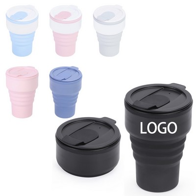 Silicone Foldable Cafe Cup Travel Folding Cup