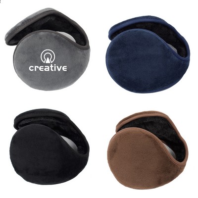 One Piece Thickened Plush Warm Earmuffs