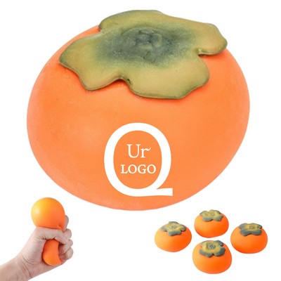 Liquid-Filled Persimmon Stress Ball