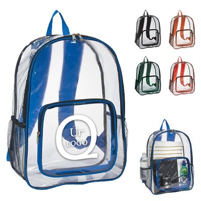 Pvc Transparent Backpack