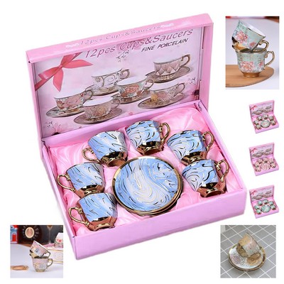 Luxury Ceramic Cup And Saucer Set