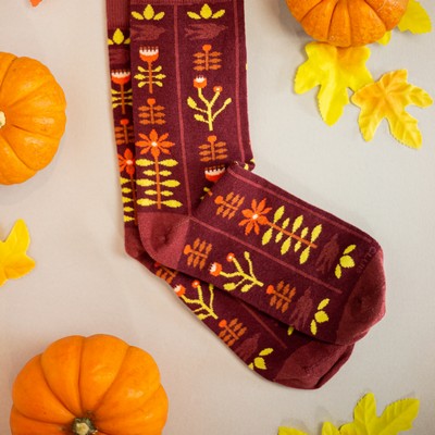 Casual Fall Socks - Cozy Autumn Relaxation for Your Feet - American Made