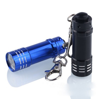 3 LED Mini Flashlight With A Key Chain