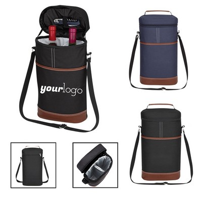 Insulated Double Wine Cooler Bag