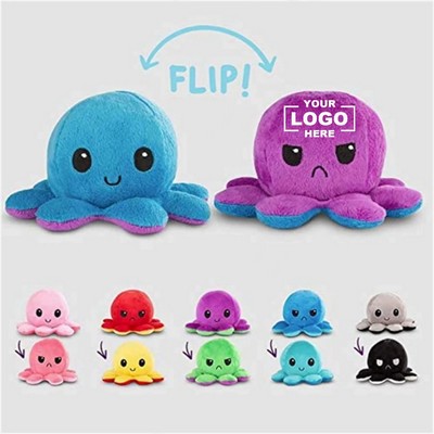 Reversible Octopus Plush Toy