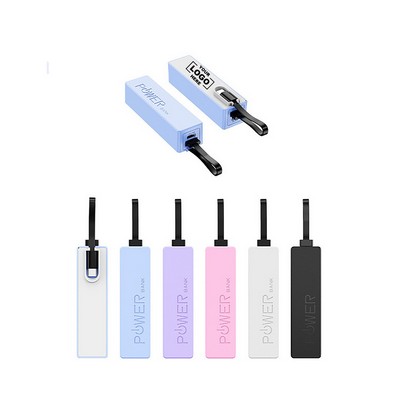 Compact 4000mAh Portable Charger