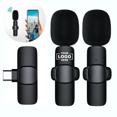 Wireless Mini Clip-On Microphone