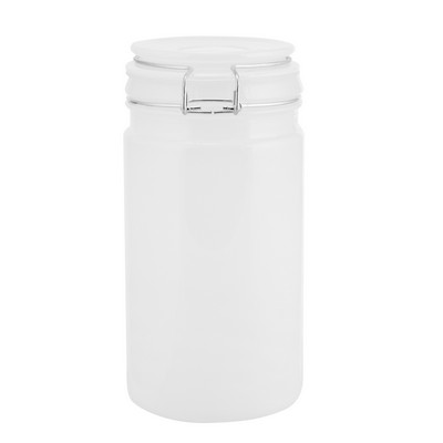 Boswell Frosted Glass Storage Jars 34 oz