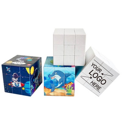 Customizable Full Color Speed Cube Puzzle