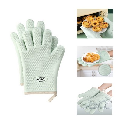 Heat Resistant Kitchen Oven Mitts