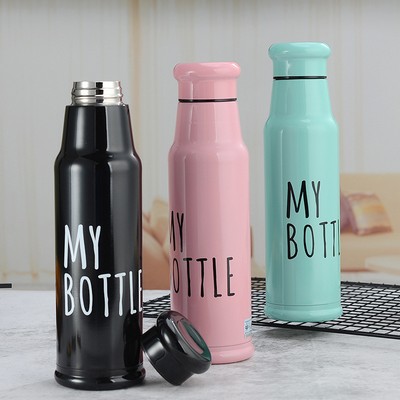 18 Oz./550ml Bullet Water Bottle Vacuum Insulated Stainless Steel Bottle Thermal Bottle