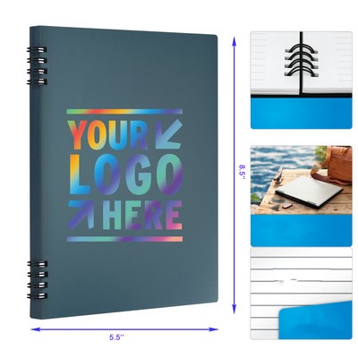 5.5 x 8 Inches 60 Sheets 120 Lined Pages School Notebook