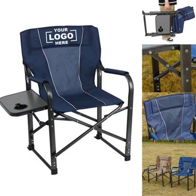 Folding Camping Chair with Armrests