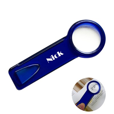 Portable Simple Mini Magnifier Bookmark