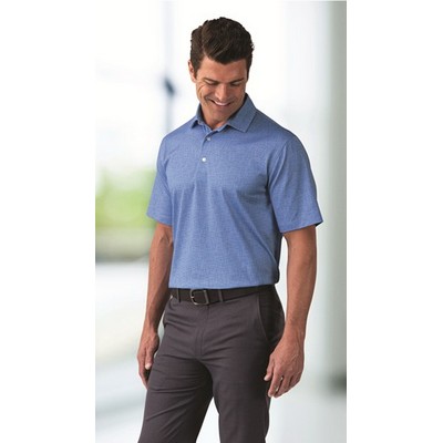 Paragon Brunswick Sublimated Linen Print Performance Polo