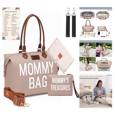 Mommy Bag Diaper Bag Tote with Changing Pad