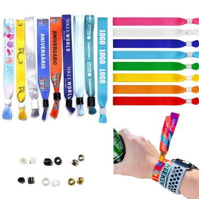 Fabric Bracelets Wrist Bands For Concerts Festival Admission