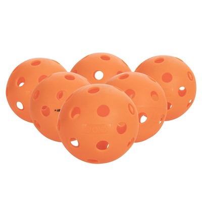 Escalade Sports Onix - Fuse Pickleball Balls 6-Pack - Orange