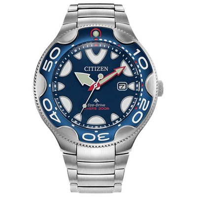 Citizen Watch Men's Promaster Orca Stainless Steel Bracelet Watch, Blue Dial