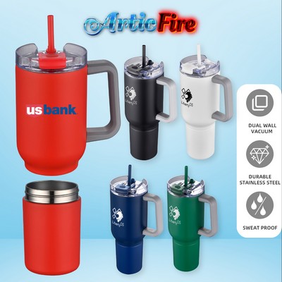 ArticFire 21oz Travel Mug with Handle & 12oz Convertible Base