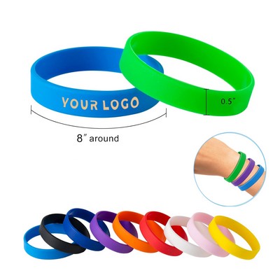 Printed Silicone Bracelet Wrist Band