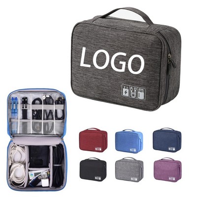 Waterproof Electronic Accessories Organizer Bag