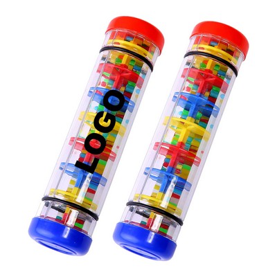 8 Inch Rainmaker Raining Shaker Rain Hourglass Instrument Toy