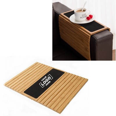 Bamboo Sofa Arm Tray Table