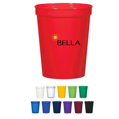 16 Oz Reusable Plastic Stadium Cups