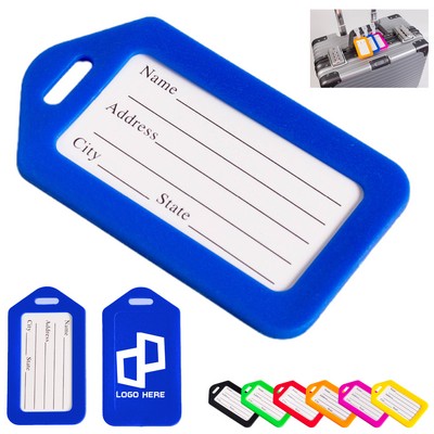 Plastic Golf Bag Tag