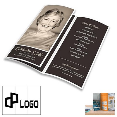 Tri-Fold 8.27 X 5.51 Inch Brochure