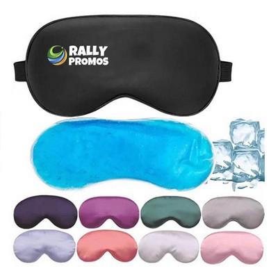 Silk Sleep Eye Mask With Gel