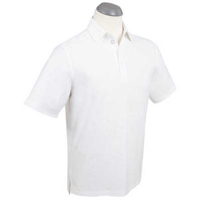 Bobby Jones Performance Magnolia Jacquard Polo