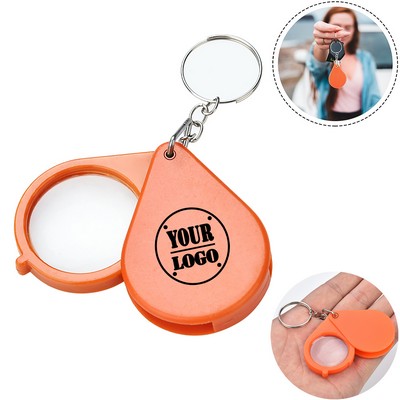 Magnifying Glass Keychain