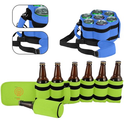 7 Pack Collapsible Beer Can Carrier