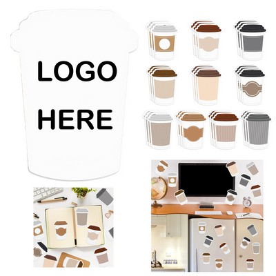 Coffee Cup Sticky Notes - 25 Sheets